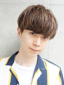 マイロ(mailo) ツーブロックショート×韓国マッシュ×ニュアンスパーマ