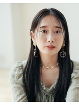 ヘアーラウンジ エゴ(Hair Lounge EGO) しっとりまとまるストレートヘアに　武蔵新城　山本