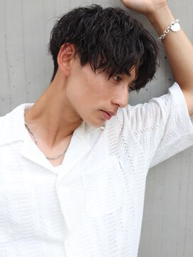 ロンド ローガン 名駅(Lond LOGAN) Ryu指名縦落ち波巻スパイラルパーマ