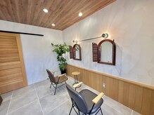 久留米の髪質改善＆縮毛矯正特化サロンの内観