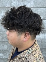 ニアウ 伊勢崎連取店(Niau)&nbsp;メンズマッシュパーマツイストスパイラルパーマ波巻きパーマ