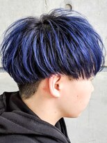 オーシャントーキョー ホワイト 原宿(OCEAN TOKYO WHITE)&nbsp;リアルお客様ヘア　ブリーチダブルカラー刈り上げマッシュ