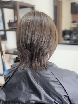 ヘアーサロン カラー 色彩店(COLOR) オリーブベージュカラー