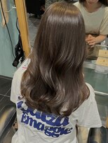 トリコ ショップアンドヘアサロン(tricot shop hair salon)&nbsp;オリーブグレージュ low layer TOKIOトリートメント