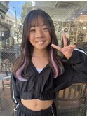 《momoka》インナーカラーエクステ♪