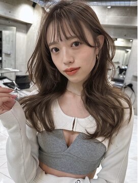 サイン 渋谷(SIGN) レイヤーカットイヤリングカラーインナーカラーケアブリーチ