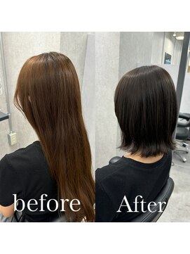ヘアサロン ドットプラス 町田店(dot. plus) 【三輪 紗弓】レイヤーボブ