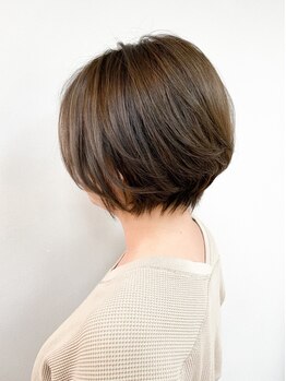 トップヘアー 西古松店(TOP HAIR)の写真/【大元/西古松】髪もデザインもこだわりたい大人女性に◎「低刺激×ダメージレス」で繰り返す度に艶やか♪