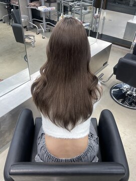 ペレ 栄店(PELE) 前髪/アンブレラカラー/こなれミディ/イメチェン/ウェーブパーマ