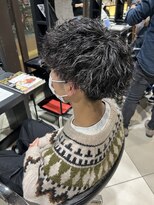 オンリーケアバイジャパン(ONLY CARE by JAPAN) 波巻きツイストスパイラルパーマメンズウルフマッシュアイブロウ