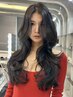 頭皮も髪もケア◎水素シャンプー付き☆カット+高濃度水素ケアカラ-￥22880