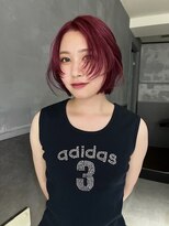 レッド、顔まわりレイヤー