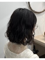 サロンドジョー(salon de joe)&nbsp;【井上】ボブパーマぐるぐるパーマショートニュアンスパーマ女子