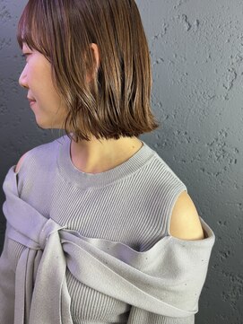 プライズ アイリス 池袋東口店(prize Iris) 切りっぱなしボブ韓国ヘア池袋タンバルモリ