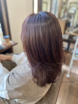 美容室 ルチア ハワイ(Luccica HAWAII) 【luccicaＨＡＷＡＩＩ/森麻乃】ピンクカラー