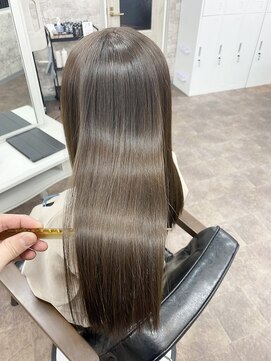 ハーシーバイアポロ 相模大野(HERSHE by apollo) 髪質改善縮毛矯正,レイヤー,縮毛矯正,白髪ぼかしハイライト.白髪