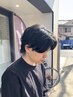 《men's人気No.2》カット+ナチュラルパーマ￥11370→￥7900※角花指名不可