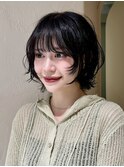 【高橋弥生】ボブレイヤーデジタルパーマフェザーパーマ表参道
