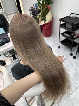 ロンドルピナス 小倉(Lond Lupinus) ブルーブラック/ワイドバング/美髪のススメ/外ハネボブ/北九州