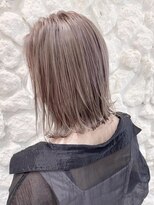 ヘアサロン エフ 渋谷(F) #ミルクティーベージュ#ベージュカラー