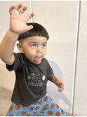 西区新町美容室★roots★キッズカット★マッシュルーム