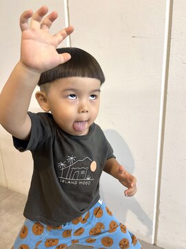 ルーツ ヘア デザイン(roots hair design) 西区新町美容室★roots★キッズカット★マッシュルーム