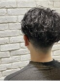 メンズプードルパーマ