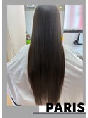 ロングスタイル×縮毛矯正