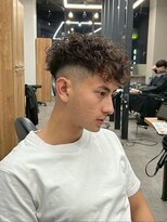 リッチブランドアンドコー(Rich Brand&Co) ショートハーパー メンズパーマ バーバー スペインカール