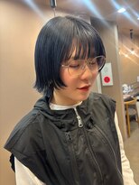 サロンドジョー(salon de joe) 顔まわりレイヤー、レイヤーボブ【井上咲】
