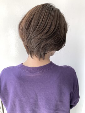 【ハンサムショート】×【アッシュブラウン】