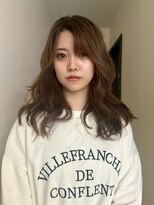 ナービス(NARVIS)&nbsp;透明感ブラウンベージュ/レイヤーカット【アシスタント担当】