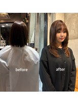 オムズ 大須店(OM's)&nbsp;プルシールエクステ100本/レイヤーカット