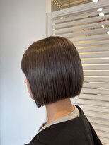 コノアラボ 守谷店(Conoah labo)&nbsp;切りっぱなしボブ×グレージュ