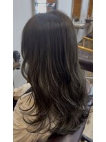 リドルヘアー 石井町店(Riddle HAIR) グレージュカラー/レイヤーカット/ナチュラルグレージュ