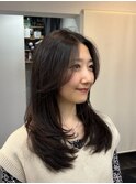 小顔見せミニボブ切りっぱなしボブくびれボブ前髪あり外はね丸み