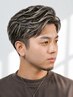 【束感デザイン】メッシュカラーコース ￥11,660～［メンズカラー/ブリーチ］