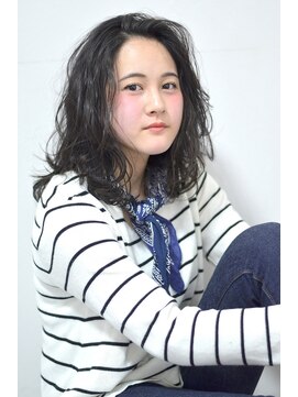 デヴェロペ(Devellope.) 【Devellope.】無造作伸ばしかけパーマ