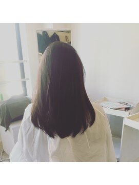 カタチヘアー(HAIR) 。。。春。。。ナチユラルハイライト。。ロングのカタチ。。。。