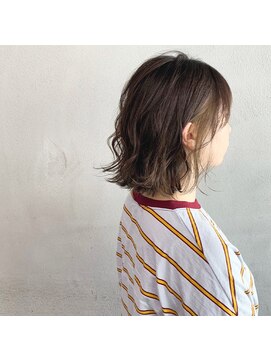 タグ(#tag) #インナーカラー×オリーブアッシュ