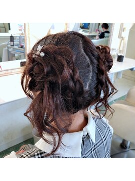 ヘアアンドメイク スタジオ ラプラス(HAIR&MAKE STUDIO rapLus) ☆ツインテふわふわアップ☆