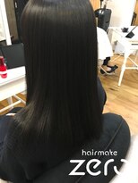 ヘアメイクゼロ 坂戸駅前店(hairmake zero) ゼフィラム　アディクシー　コバルトブルー