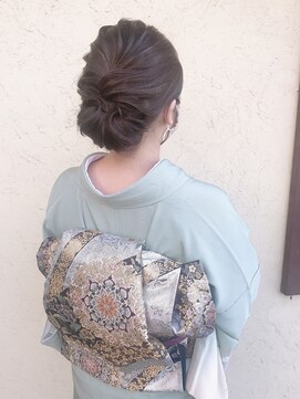 アロス ヘアー(Aross hair) おしゃれ和装スタイル