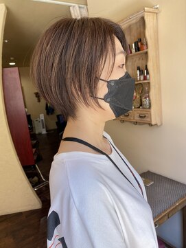 フェイバー 赤坂店(FAVOR) エアリー感のあるショートボブスタイル