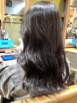 ボウ(BOW) クセ髪×バイオレットブラウン