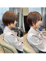 アヴァロン(AVALON)&nbsp;〈30代40代50代〉絶壁解消！ひし形ショートボブ【mag佐藤聖】