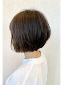大人かわいい前下がりボブ【藤枝/髪質改善/デザインカラー】