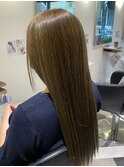 髪質改善/切りっぱなしボブ/美髪/30代40代/［人形町］