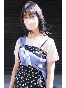 フィッツコア(FITS CORE) お洒落に黒染め　ブルーグレー