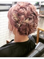 トイロ(toilo) ヘアアレンジ　もこもこ編み込み